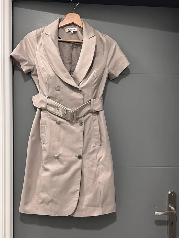 Robe tailleur Morgan beige 191-Riva.n (T34) - photo numéro 3