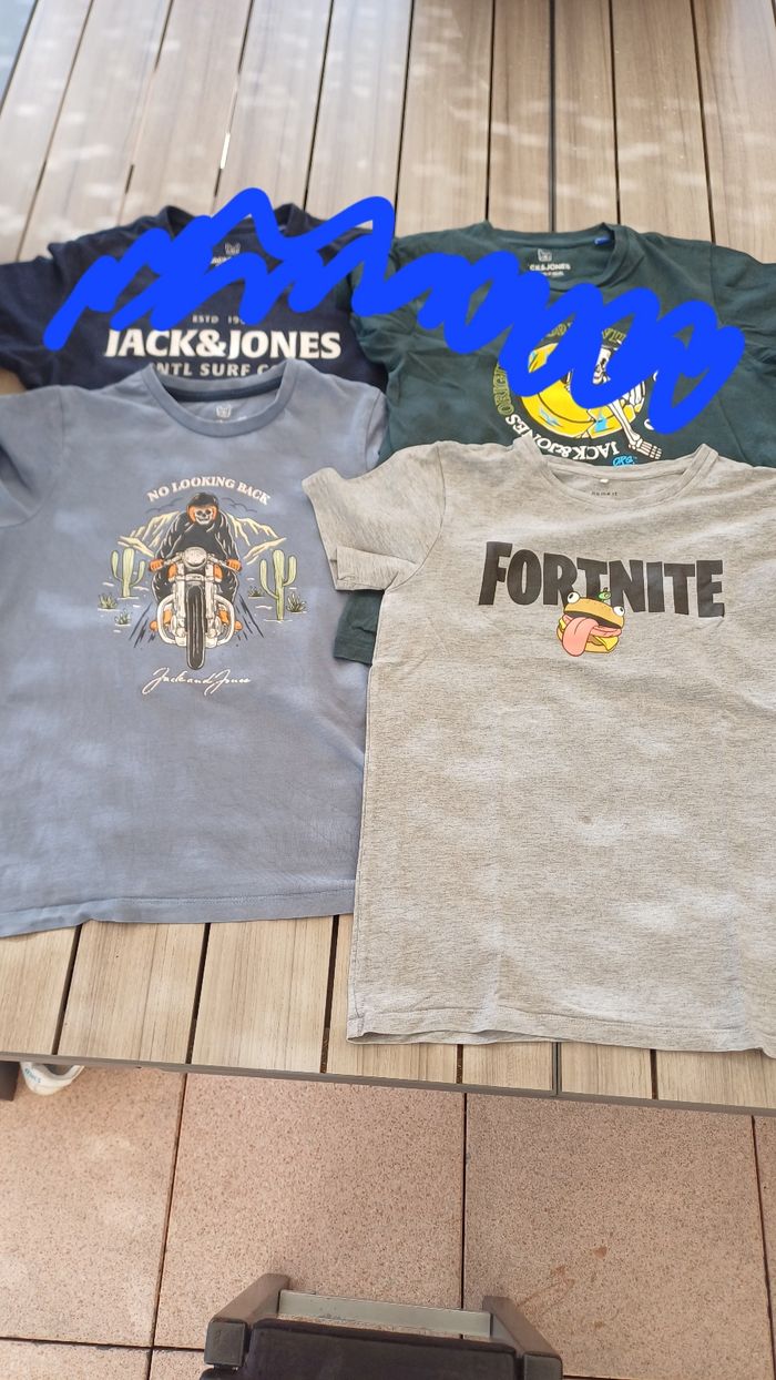 Lot t shirt garçon 12 ans - photo numéro 5