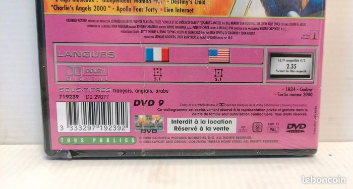 Dvd CHARLIE ET SES DROLES DE DAMES  (Neuf sous blister) - photo numéro 5