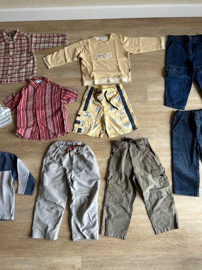 Lot vêtements garçon 3 ans – Marques Petit Bateau & divers – Hiver/été - photo numéro 3