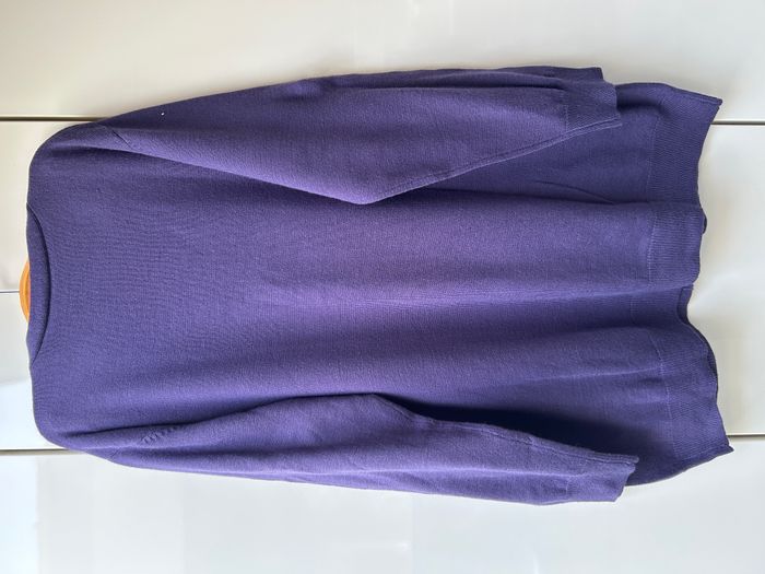 Gilet boutonné mauve Daxon - Taille 54 - photo numéro 3