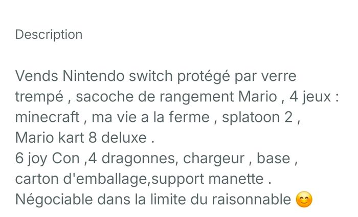 Nintendo Switch complète - photo numéro 6