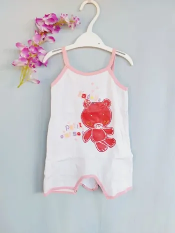 Combishort barboteuse 18 mois