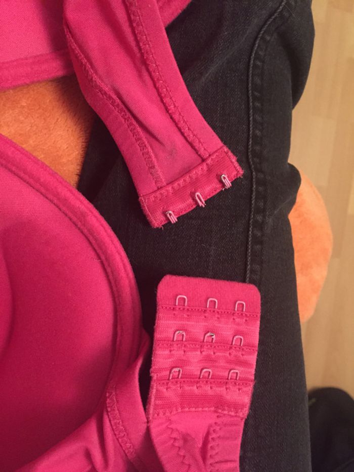 Soutien gorge dos nu rose - photo numéro 2