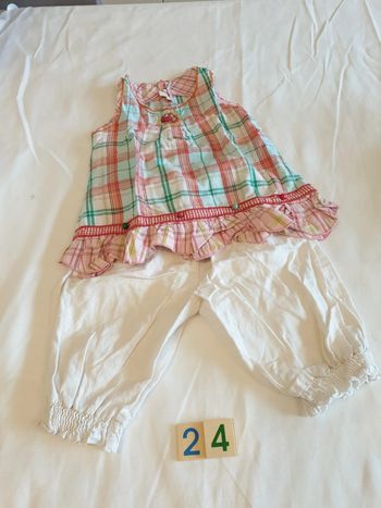 Lot pantalon tunique 24 mois Catimini