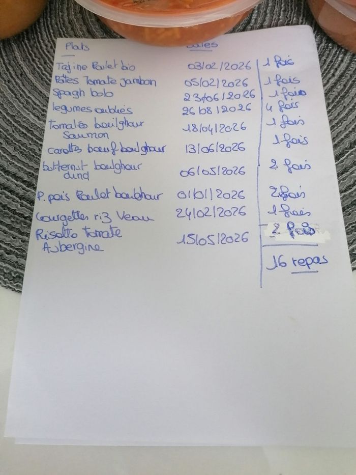 16 repas bébé - photo numéro 3