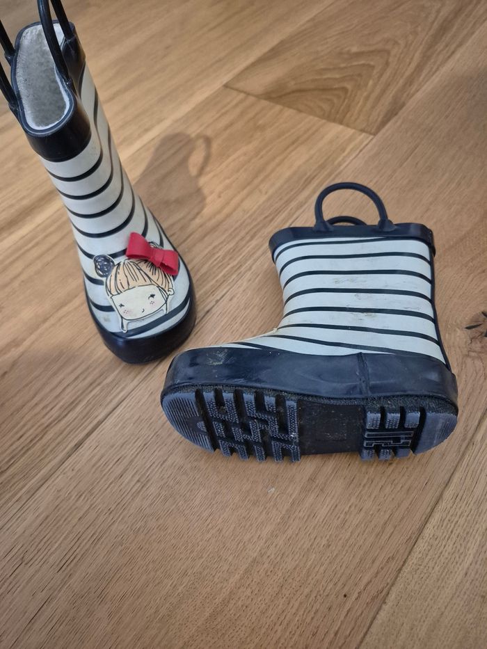 Bottes de pluie fille 21 - photo numéro 4
