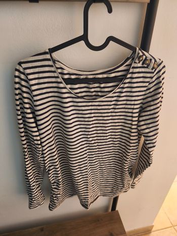 Tee-shirt grossesse manches longues