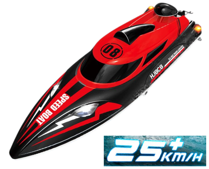 Bateau télécommandé speedboat étanche pour piscines et lacs vitesse 25 km/h - photo numéro 5