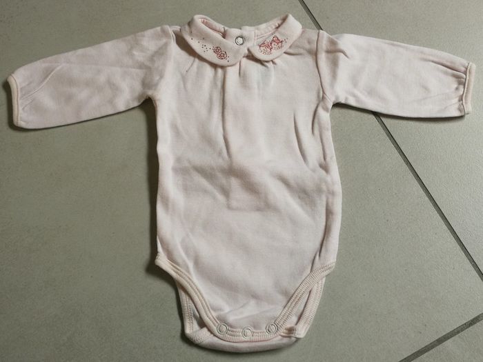 Lot de 3 bodies ML hiver Sgmj 1 mois - photo numéro 6