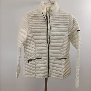 Doudoune légère Femme Blanche, mi-saison (A993)