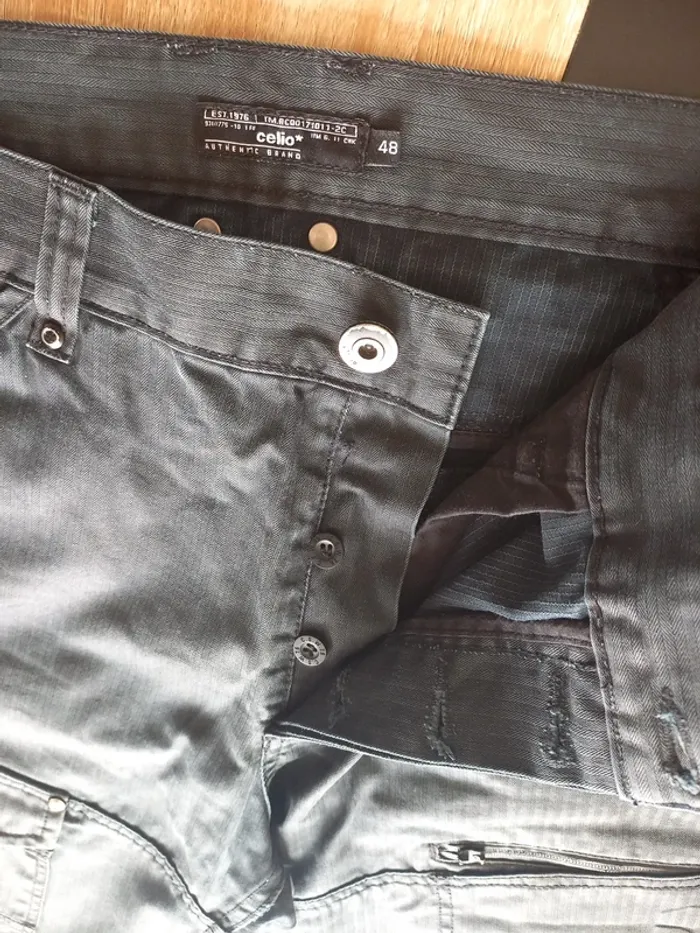Pantalon noir homme Celio T.48 - photo numéro 8