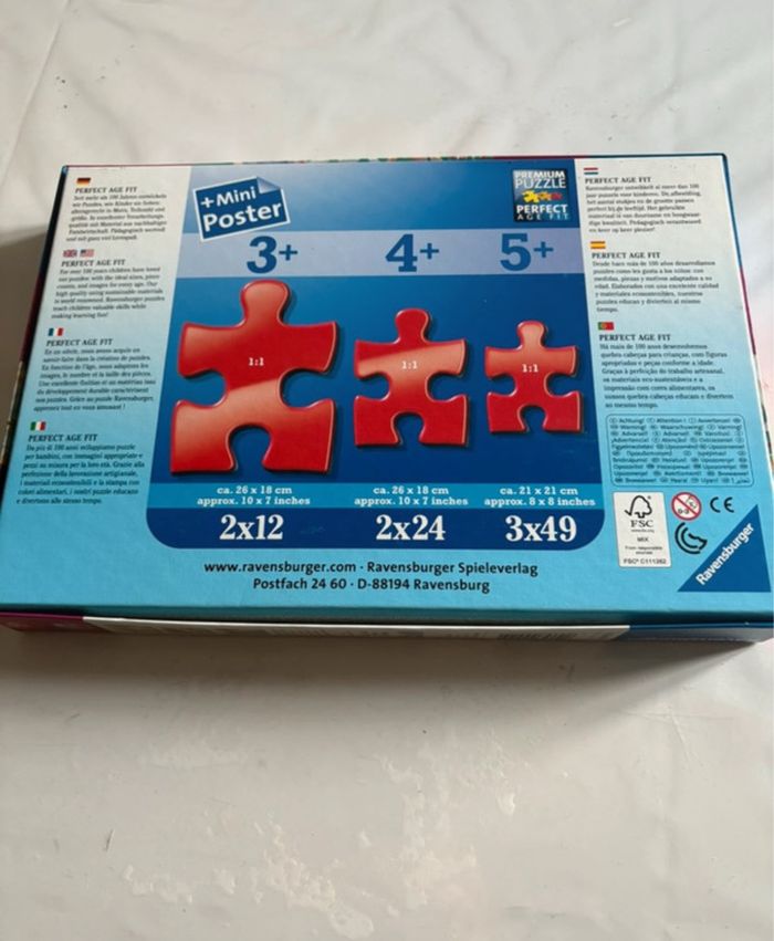 Coffret puzzle princesse Disney - photo numéro 2