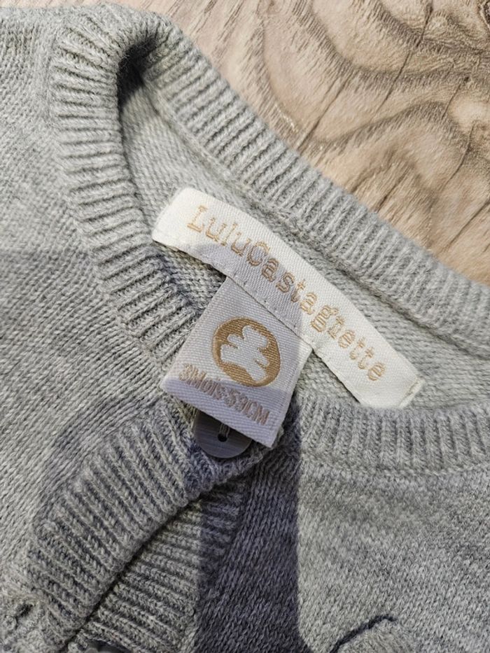 Gilet Lulu Castagnette 3 mois - photo numéro 3