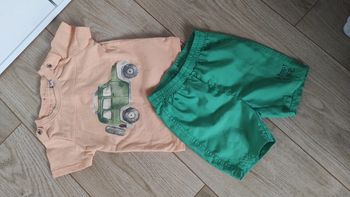 Ensemble Tee shirt+ short 4x4
