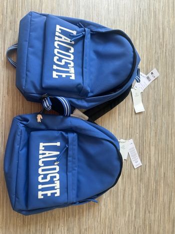 Lot de 2 Sac a dos Lacoste neuf