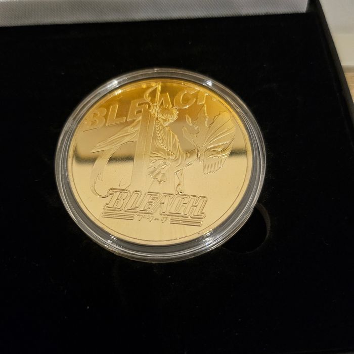 Pièce bleach plaqué or avec certificat - photo numéro 3