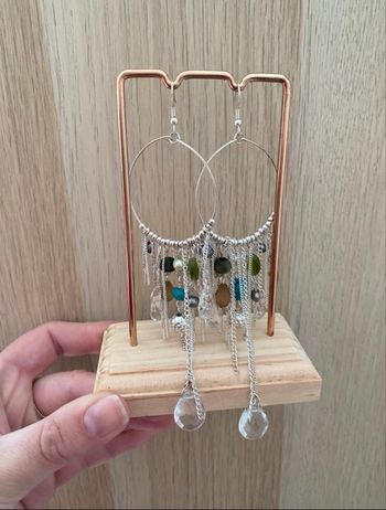 Boucles d'oreilles pendantes
