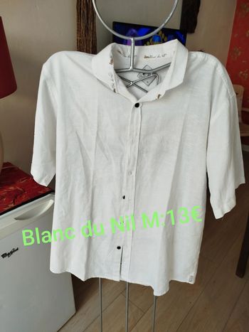 Chemise Blanc du Nil