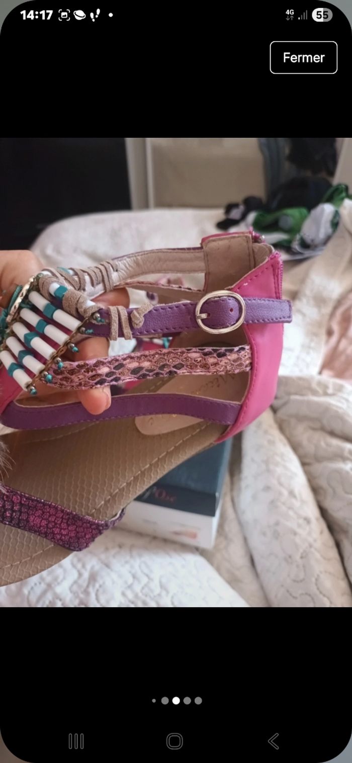Sandale 👡 tt cuir - photo numéro 2