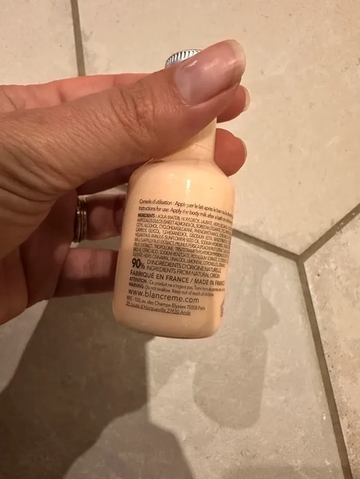 Lait corps blancreme mangue passion - photo numéro 2