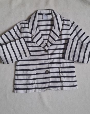 Gilet façon marin 3 ans
