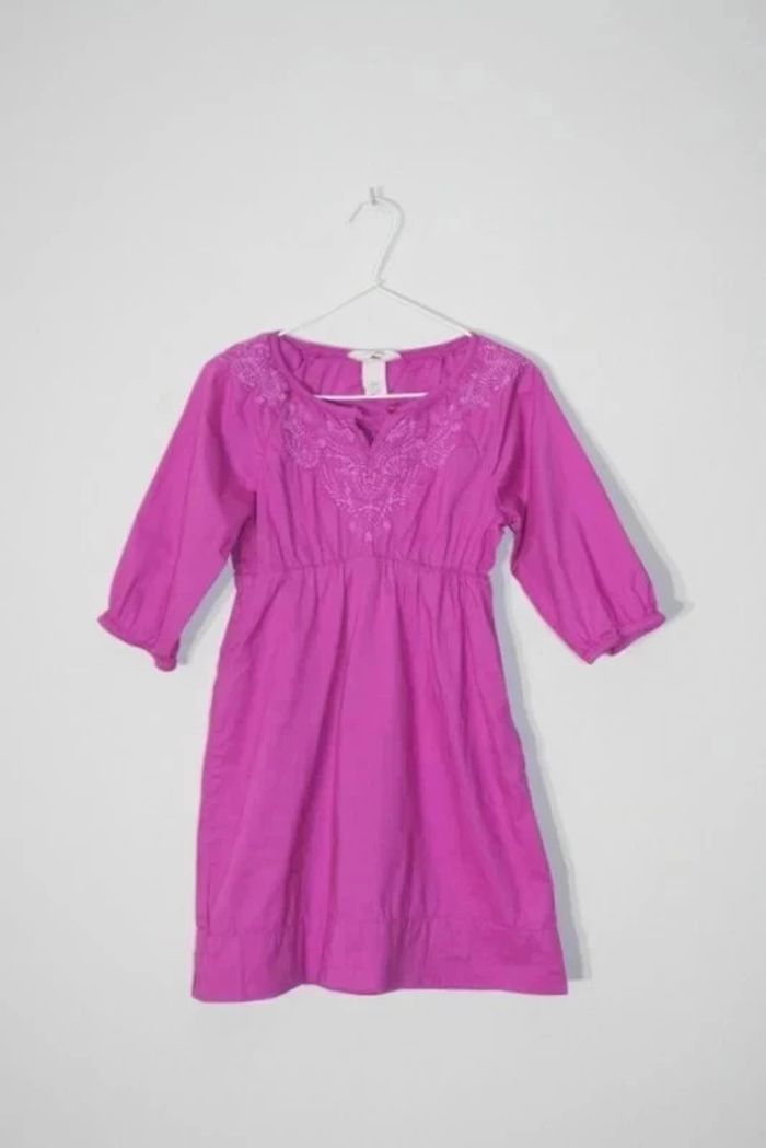 Robe manche 3/4 de chez H&M taille 116 (environ 6-7 ans)