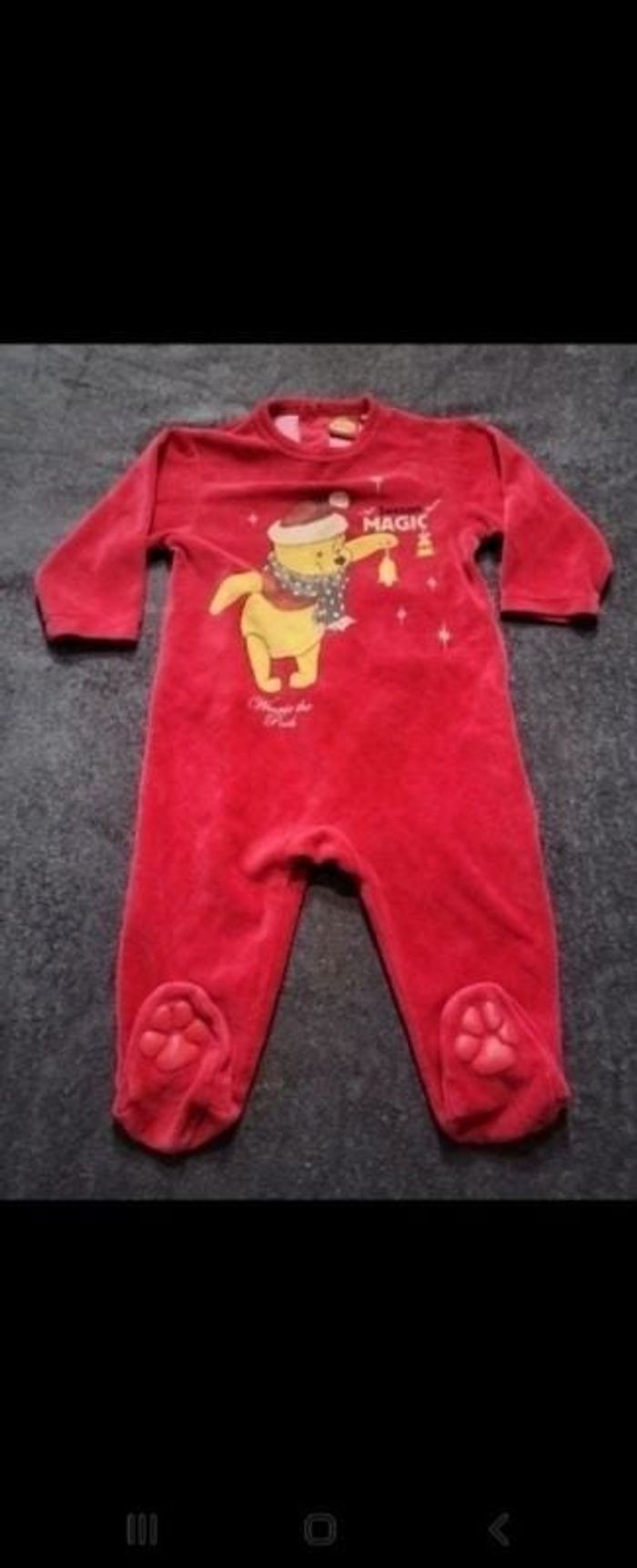 Pyjama de Noël Winnie l'ourson