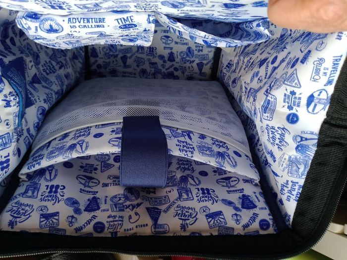 Sac à dos Cabaïa M bleu/gris - photo numéro 9