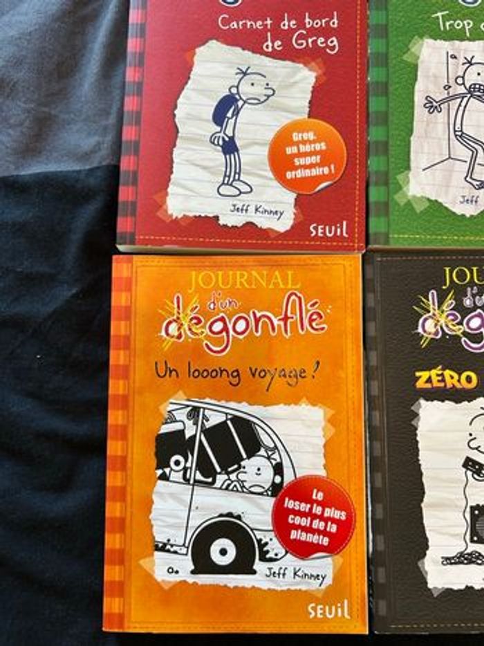 Lot livre le journal d’un dégonflé - photo numéro 3