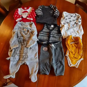 Lot de 9 vêtements garçon 3 mois, hiver