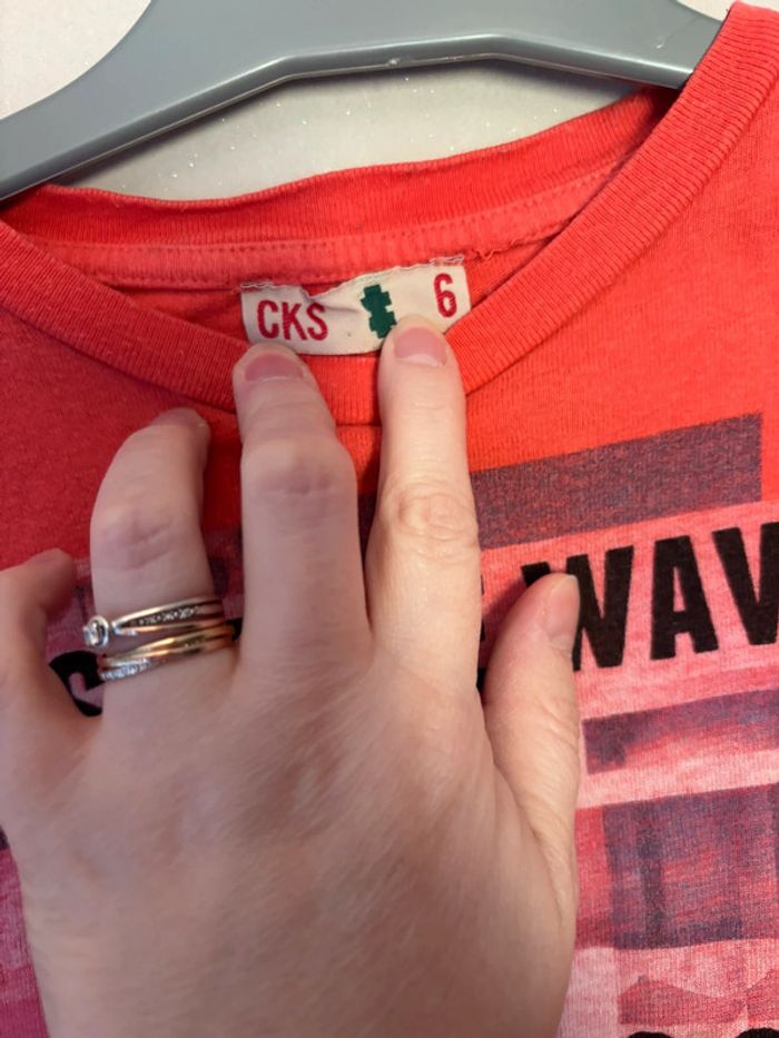 🌺T-shirt manche courte été 6 ans 🌺 - photo numéro 2