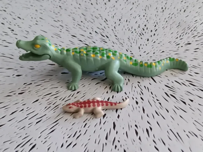 Caïman et son bébé wiltopia playmobil
