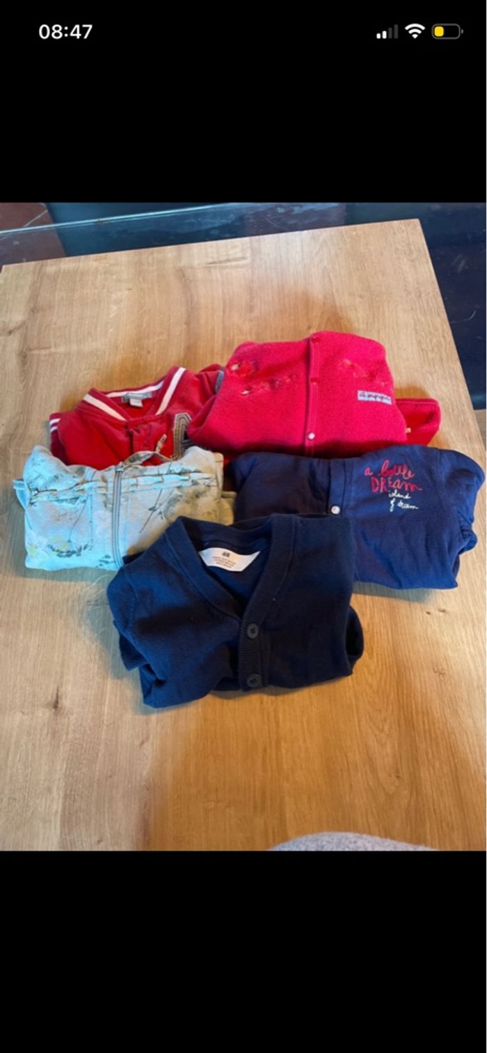 Lot de vêtement bébé