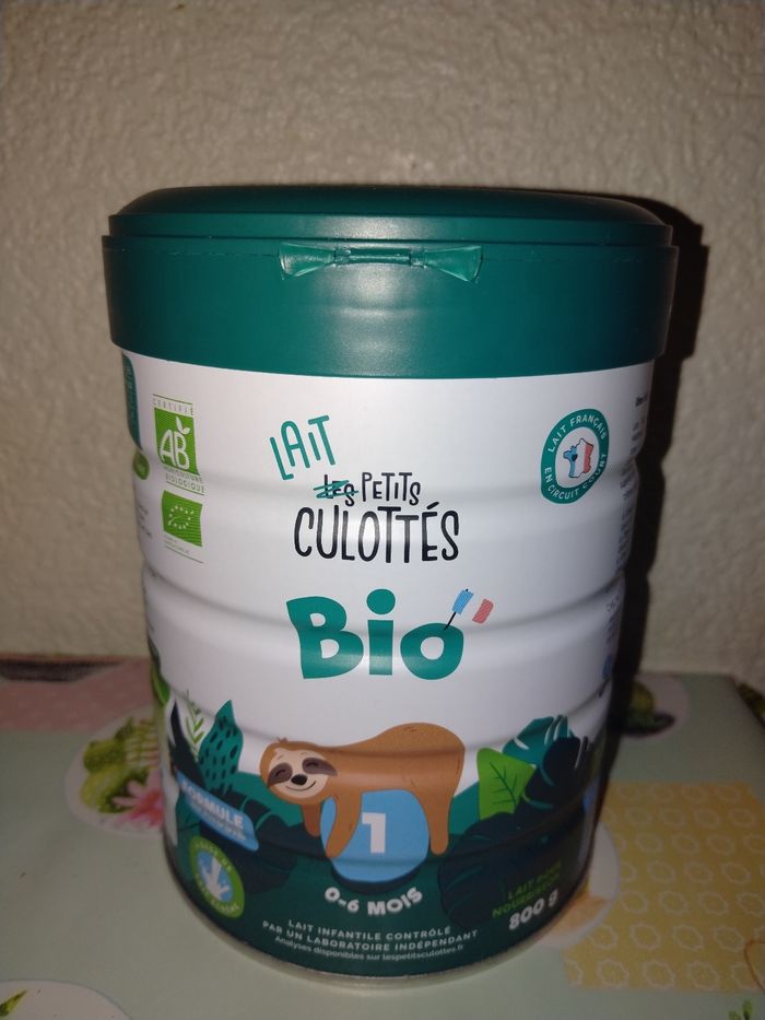 Lait épaissie les petits culottés
