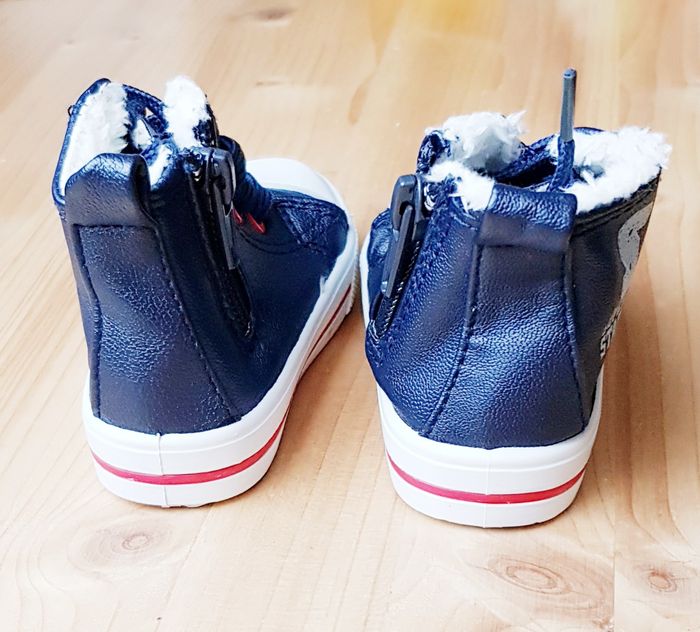 ❄ Baskets montantes fourrées - Marine - P18 ❄ - photo numéro 5