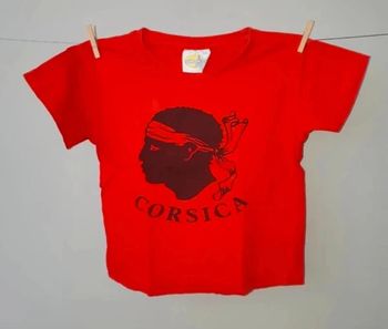 Tee-shirts T.3/4 ans Corsica