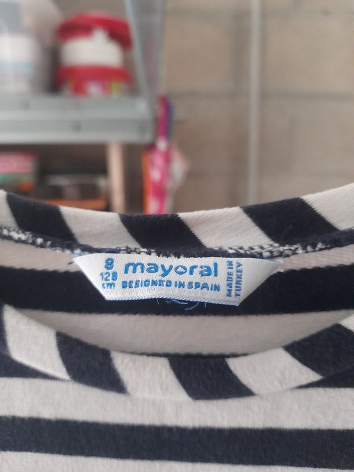 Très jolie robe mayoral pour fille en 8ans - photo numéro 3