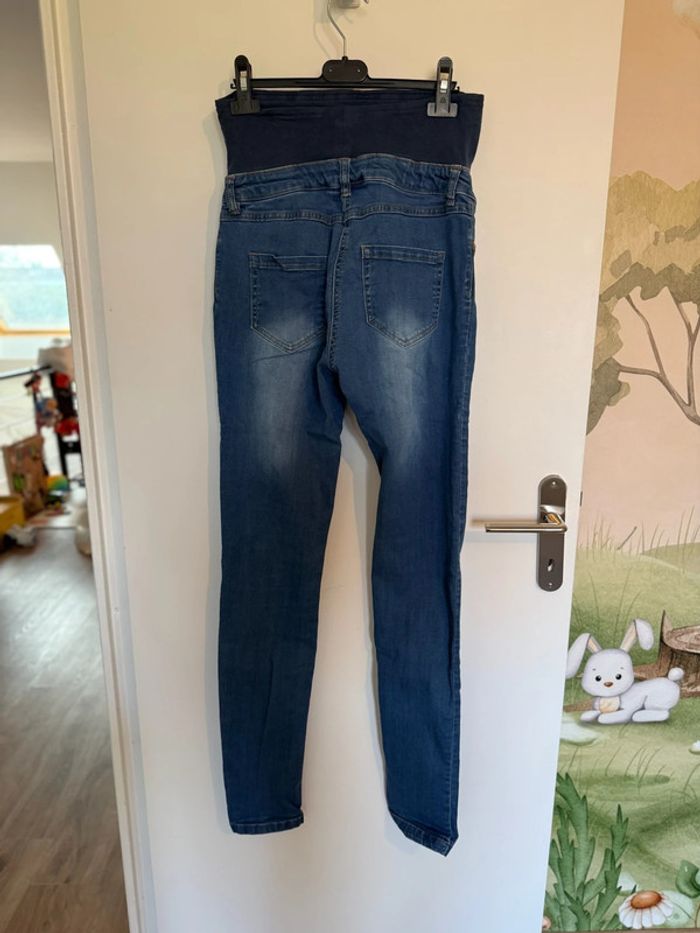 👖 Jeans Vertbaudet Femme Enceinte - Taille 38 - Très Bon État - Bleu ! - photo numéro 2