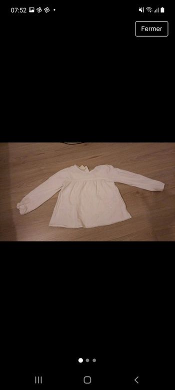 Petit haut longue manche 3-4 ans