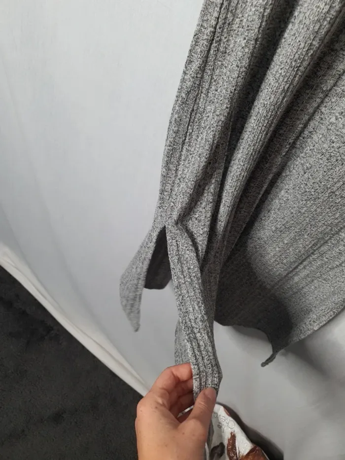 Robe pull grise - photo numéro 5