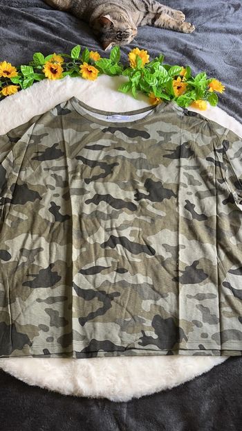 Tee shirt court zara