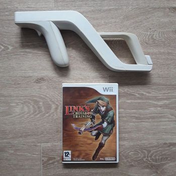 Link's crossbow training jeu Nintendo Wii +Zapper