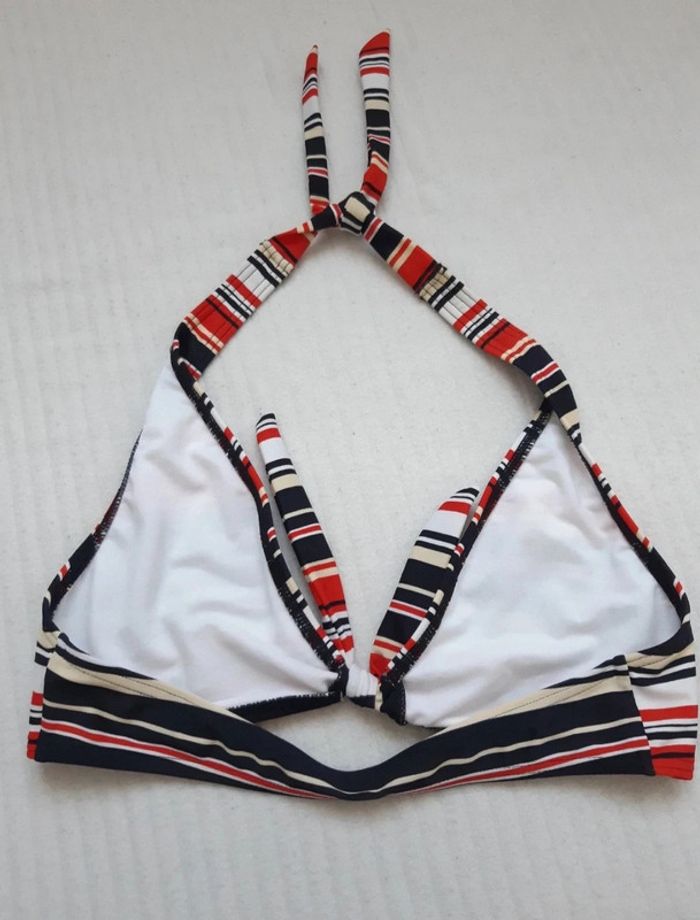 Maillot de bain 2 pièces rayé - photo numéro 5