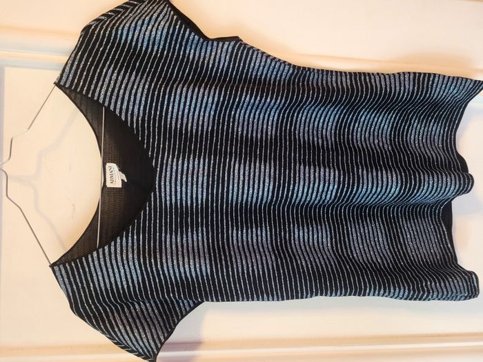 Haut femme glitter T Shirt Armani Collezioni taille S - photo numéro 5