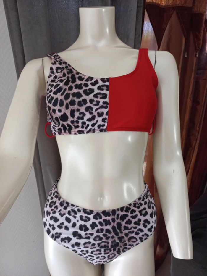 Maillot de bain 2 pièces neuf Taille S bicolore - photo numéro 15