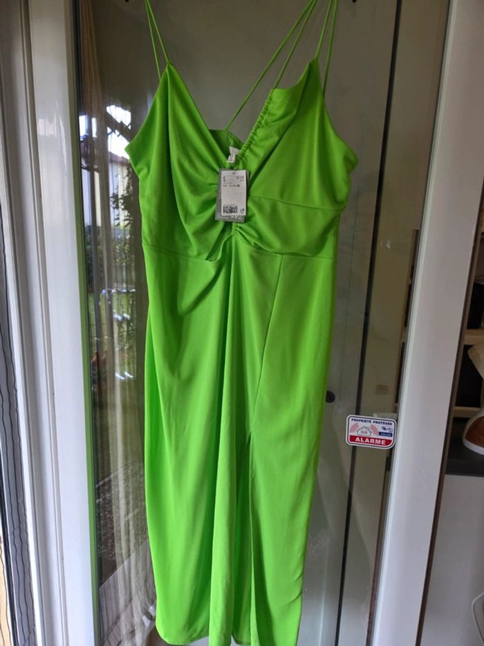 Robe longue verte - photo numéro 2