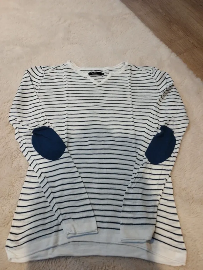 Pull à rayures Celio S