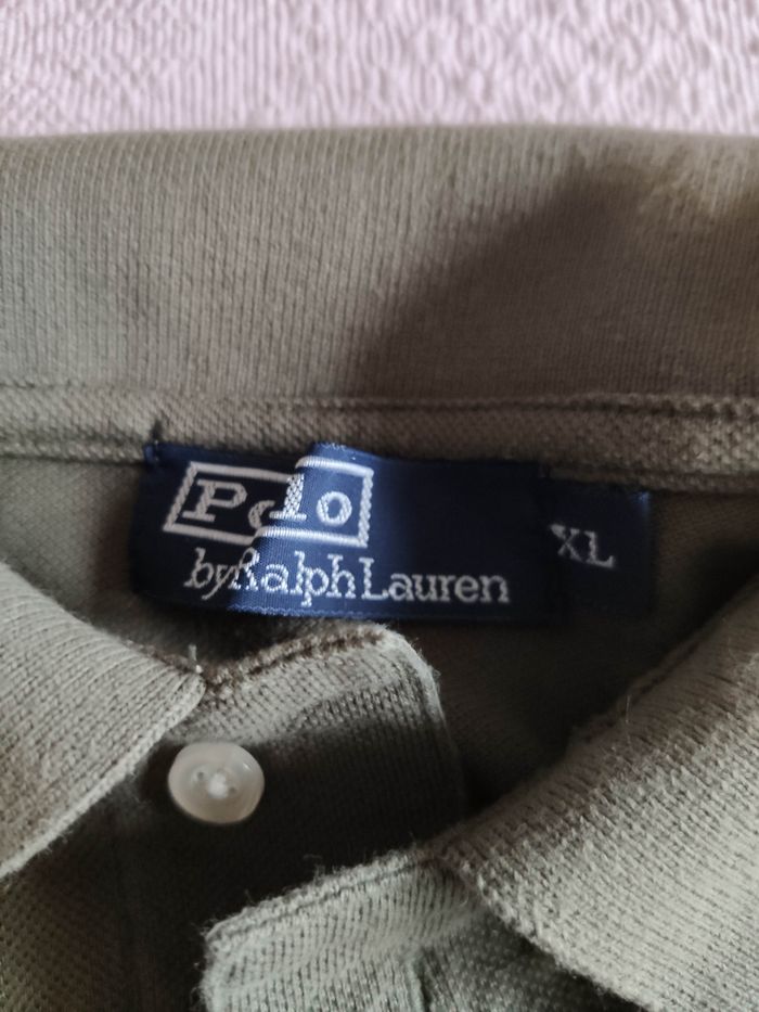 Polo homme vert Ralph Lauren XL - photo numéro 3