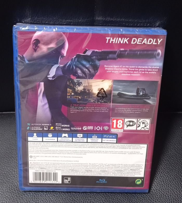 😍 hitman 2 sur PS4 ps5 neuf - photo numéro 2